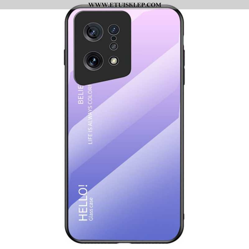 Etui do Oppo Find X5 Szkło Hartowane Witam